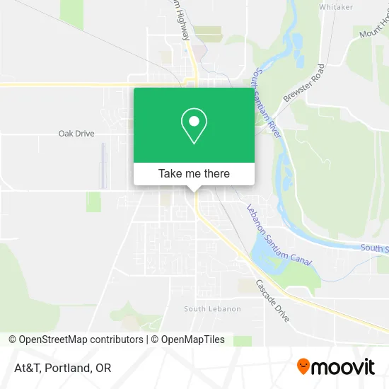 Mapa de At&T