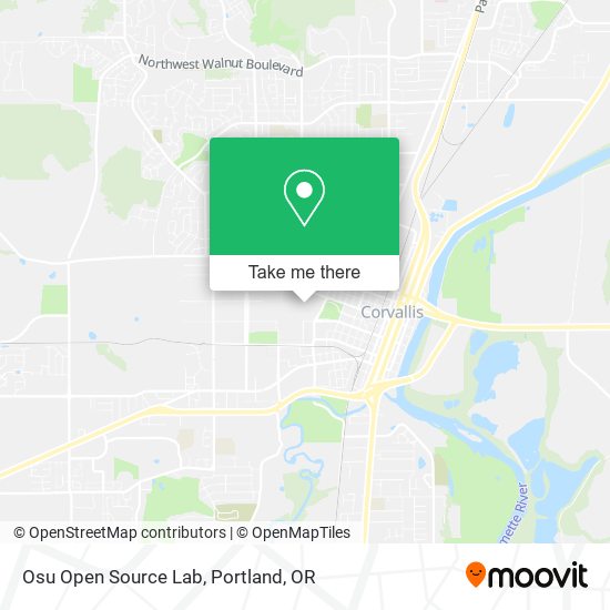 Osu Open Source Lab map