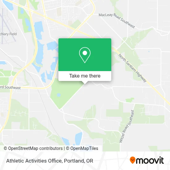 Athletic Activities Office map
