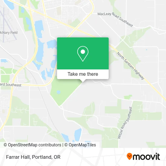 Farrar Hall map