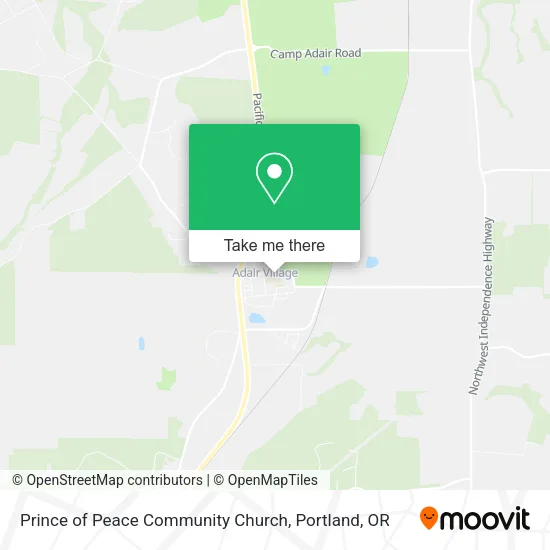 Mapa de Prince of Peace Community Church