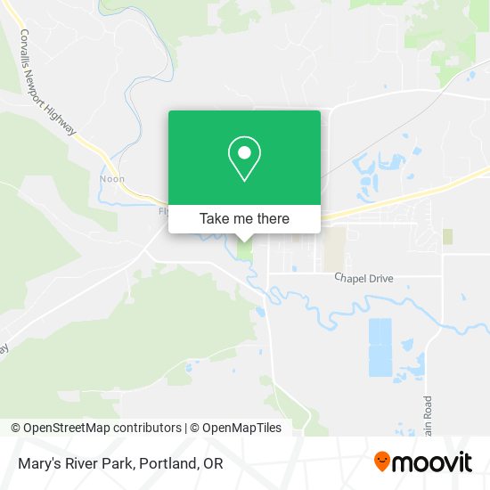 Mapa de Mary's River Park