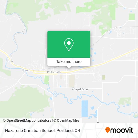 Mapa de Nazarene Christian School