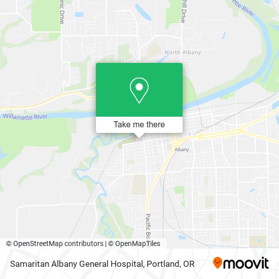 Mapa de Samaritan Albany General Hospital