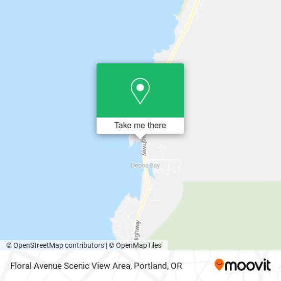 Mapa de Floral Avenue Scenic View Area