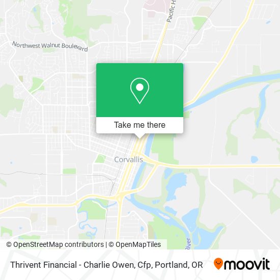 Thrivent Financial - Charlie Owen, Cfp map