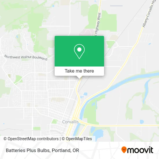 Mapa de Batteries Plus Bulbs