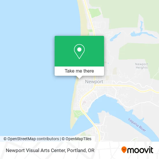 Newport Visual Arts Center map