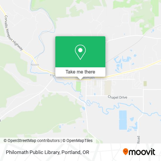 Mapa de Philomath Public Library