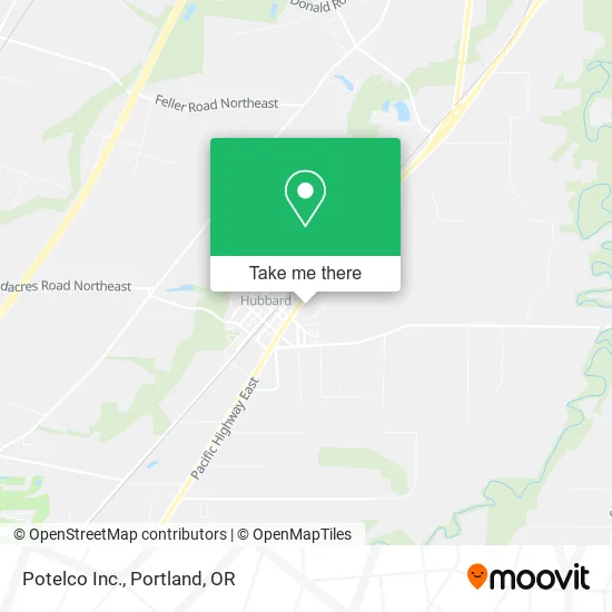 Potelco Inc. map