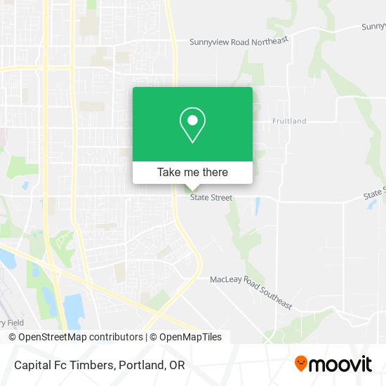 Mapa de Capital Fc Timbers