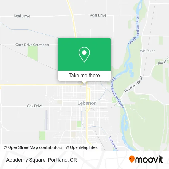 Mapa de Academy Square