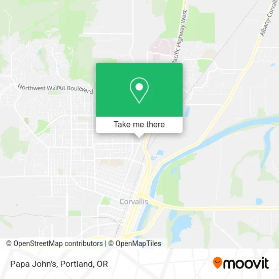 Mapa de Papa John's
