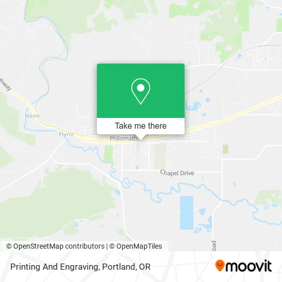 Mapa de Printing And Engraving
