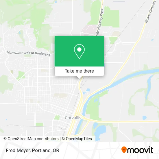 Fred Meyer map