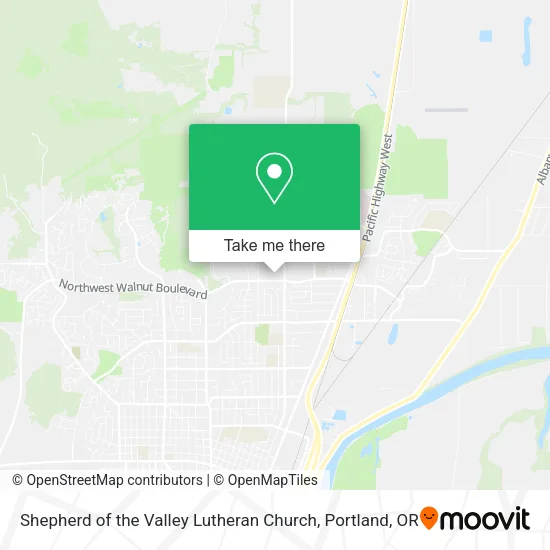 Mapa de Shepherd of the Valley Lutheran Church
