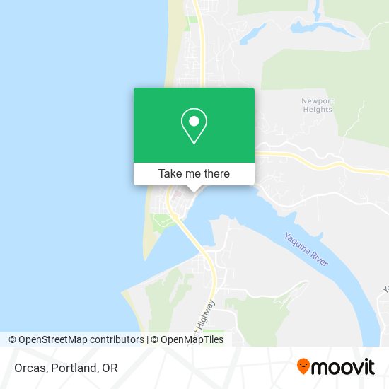 Orcas map