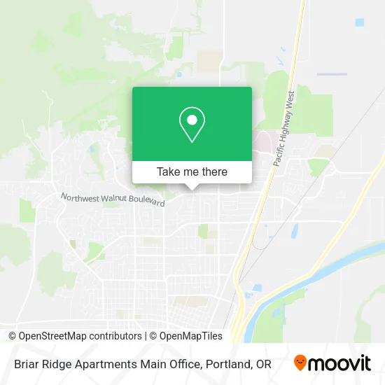 Mapa de Briar Ridge Apartments Main Office