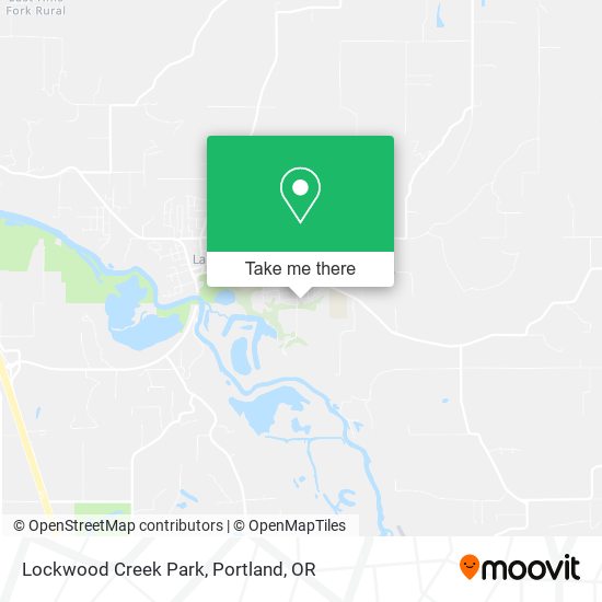 Lockwood Creek Park map
