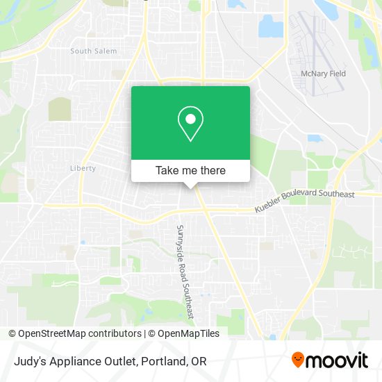 Judy's Appliance Outlet map