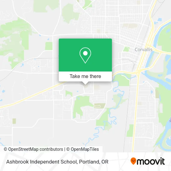 Mapa de Ashbrook Independent School