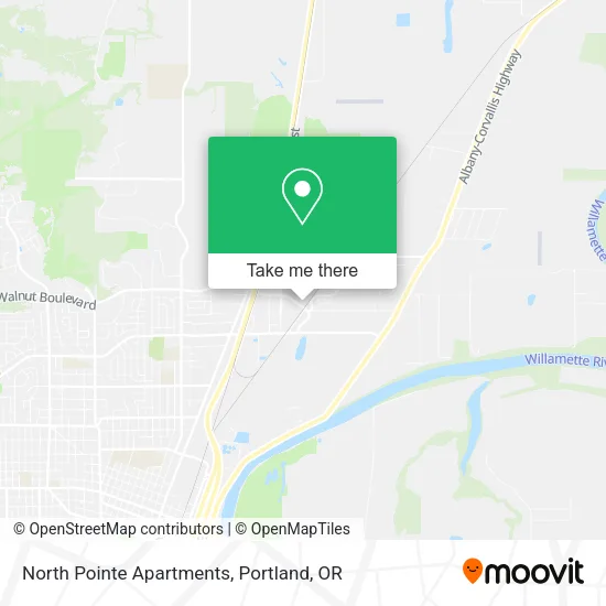 Mapa de North Pointe Apartments