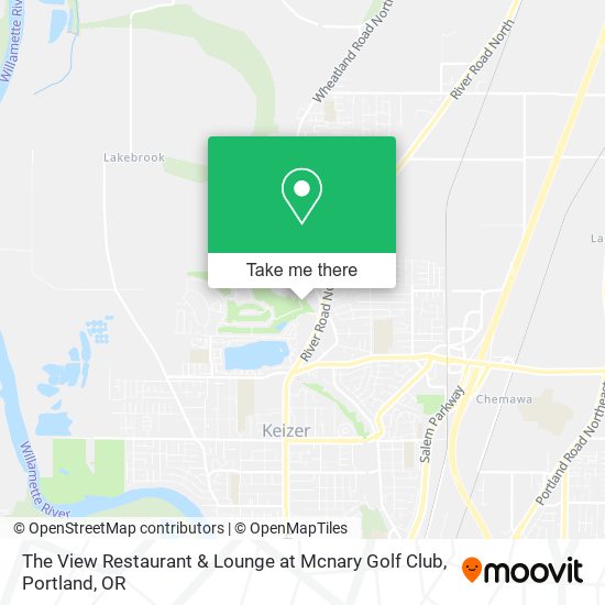 Mapa de The View Restaurant & Lounge at Mcnary Golf Club