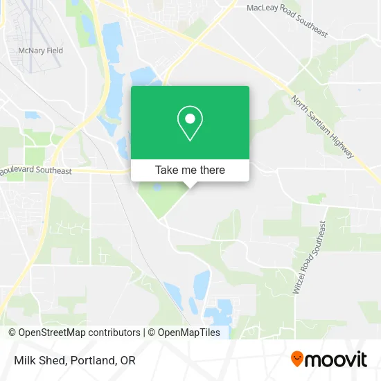 Milk Shed map