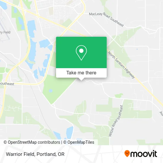 Warrior Field map