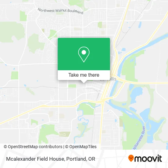 Mapa de Mcalexander Field House