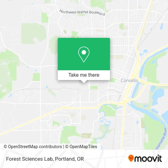 Mapa de Forest Sciences Lab