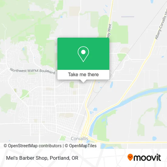 Mapa de Mel's Barber Shop