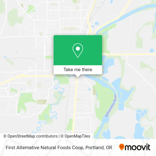 Mapa de First Alternative Natural Foods Coop