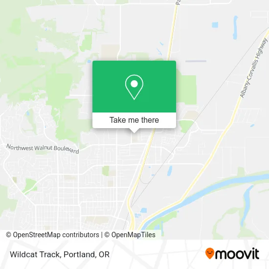Mapa de Wildcat Track