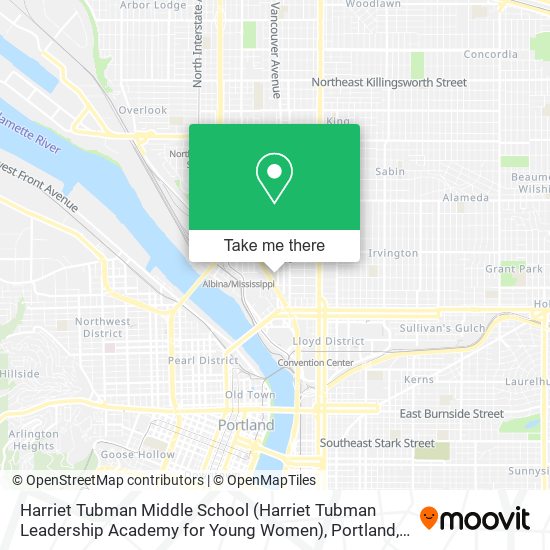Harriet Tubman Middle School (Harriet Tubman Leadership Academy for Young Women) map