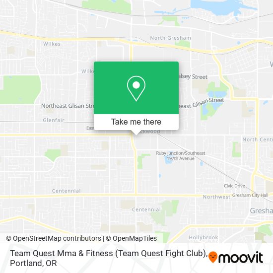Team Quest Mma & Fitness (Team Quest Fight Club) map