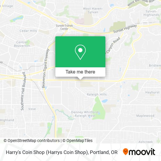 Mapa de Harry's Coin Shop (Harrys Coin Shop)