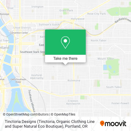Tinctoria Designs (Tinctoria, Organic Clothing Line and Super Natural Eco Boutique) map