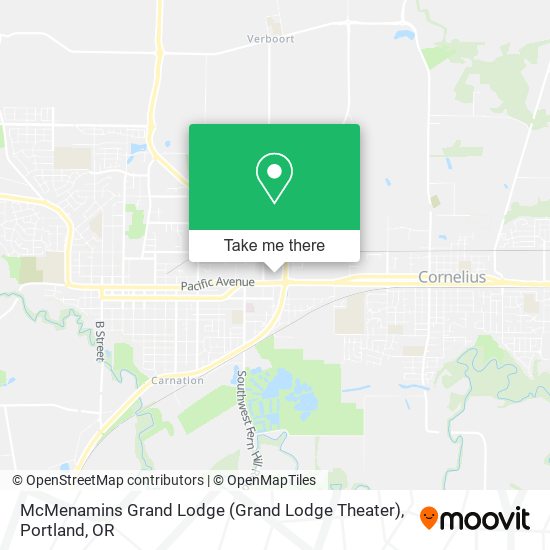 McMenamins Grand Lodge (Grand Lodge Theater) map