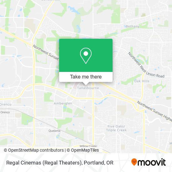 Regal Cinemas (Regal Theaters) map