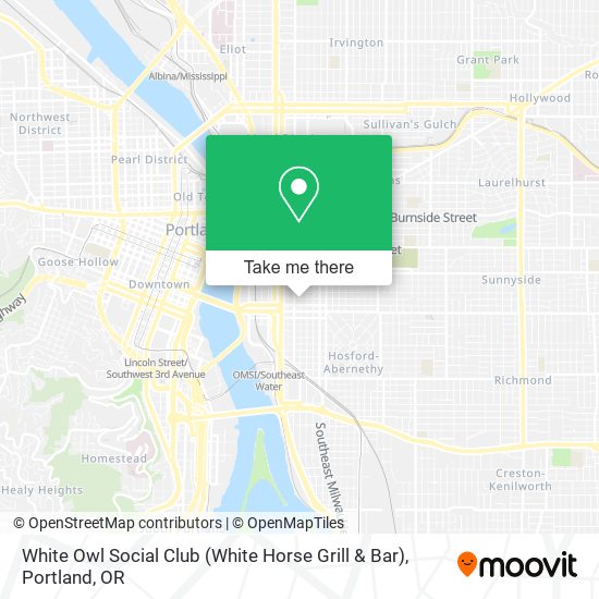 White Owl Social Club (White Horse Grill & Bar) map