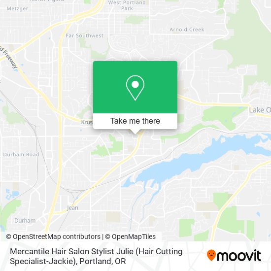 Mercantile Hair Salon Stylist Julie (Hair Cutting Specialist-Jackie) map