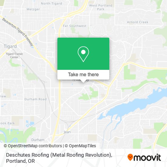 Mapa de Deschutes Roofing (Metal Roofing Revolution)