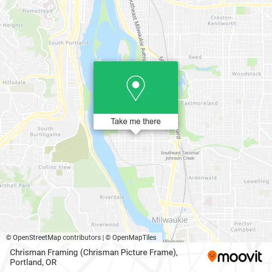 Chrisman Framing (Chrisman Picture Frame) map