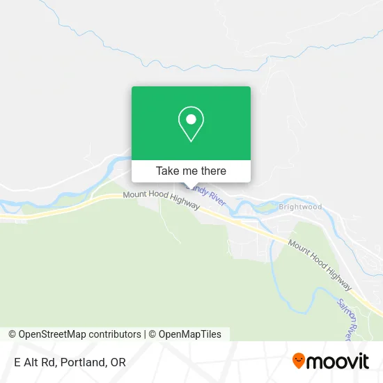 E Alt Rd map