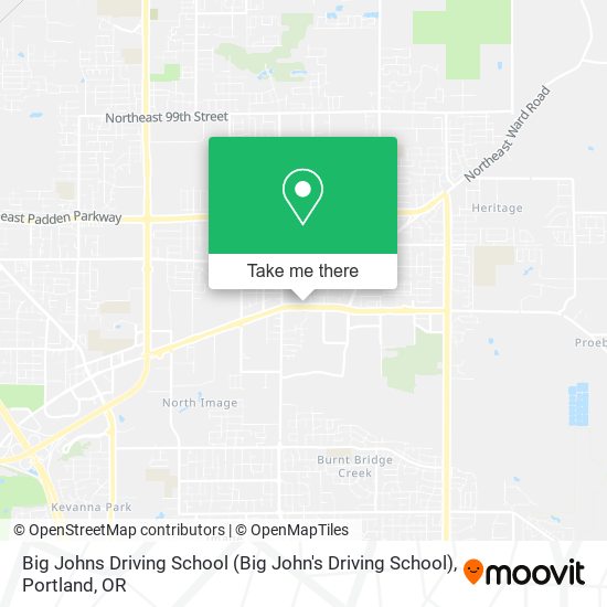 Big Johns Driving School (Big John's Driving School) map
