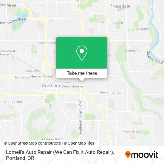 Mapa de Lomeli's Auto Repair (We Can Fix It Auto Repair)