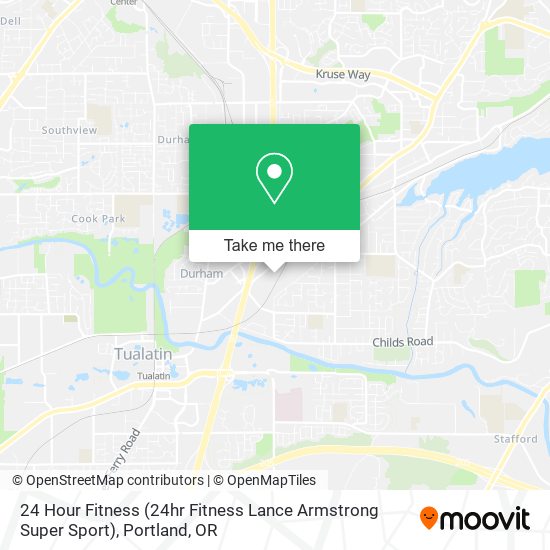 Mapa de 24 Hour Fitness (24hr Fitness Lance Armstrong Super Sport)