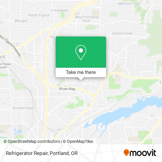 Mapa de Refrigerator Repair