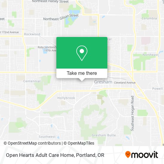 Mapa de Open Hearts Adult Care Home